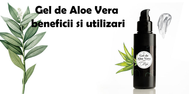 Gel de Aloe Vera beneficii si utilizari