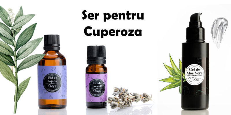 Tratament natural cuperoza cu uleiuri esențiale