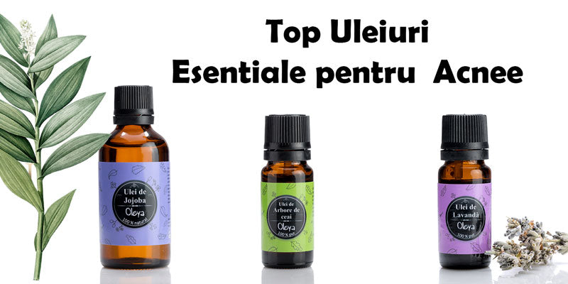 Top 3 uleiuri esențiale pentru acnee