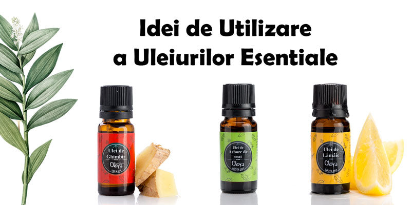 Utilizări ale uleiurilor esentiale pentru locuință și curătenie