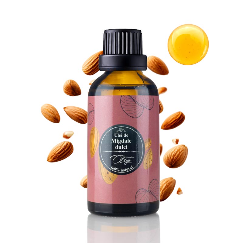 Ulei de Migdale Organic, presat la rece