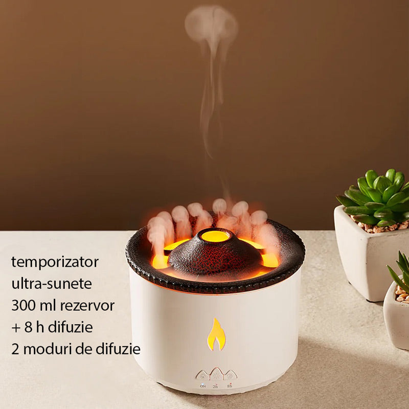 Vulcano - Difuzor pentru Uleiuri Esentiale cu ultrasunete