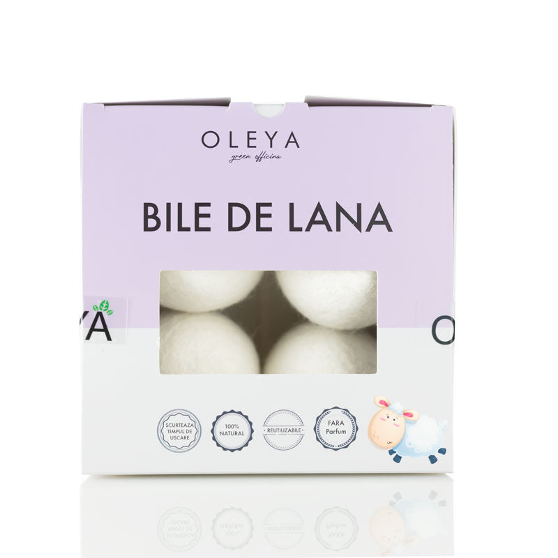 Bile din lana de oaie  pentru uscator si aromaterapie