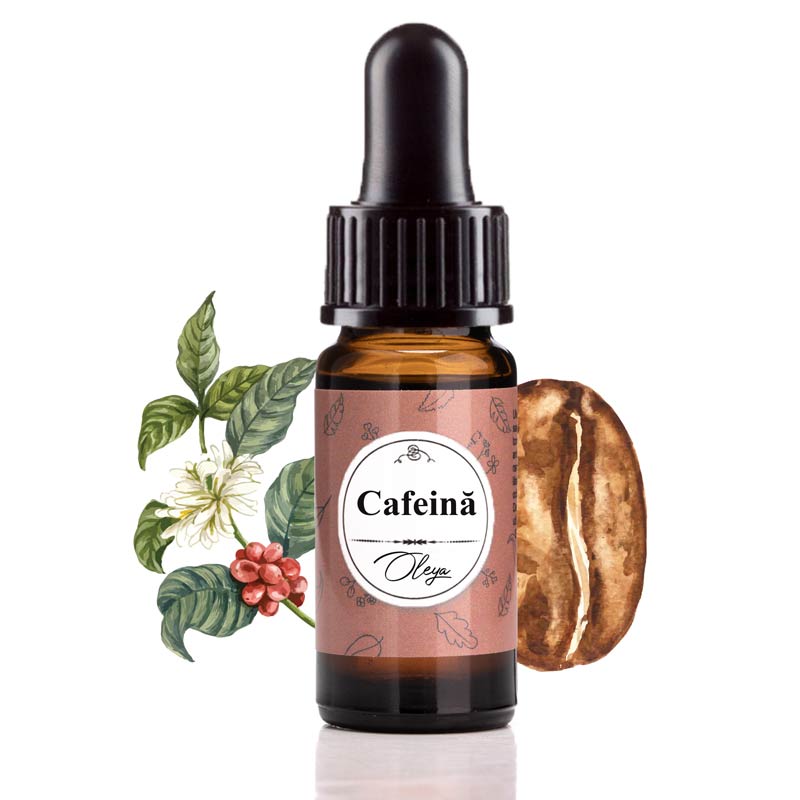 Cafeina - activ cosmetic 100% natural, antirid, anticearcan, anticădere păr, anticelulitic