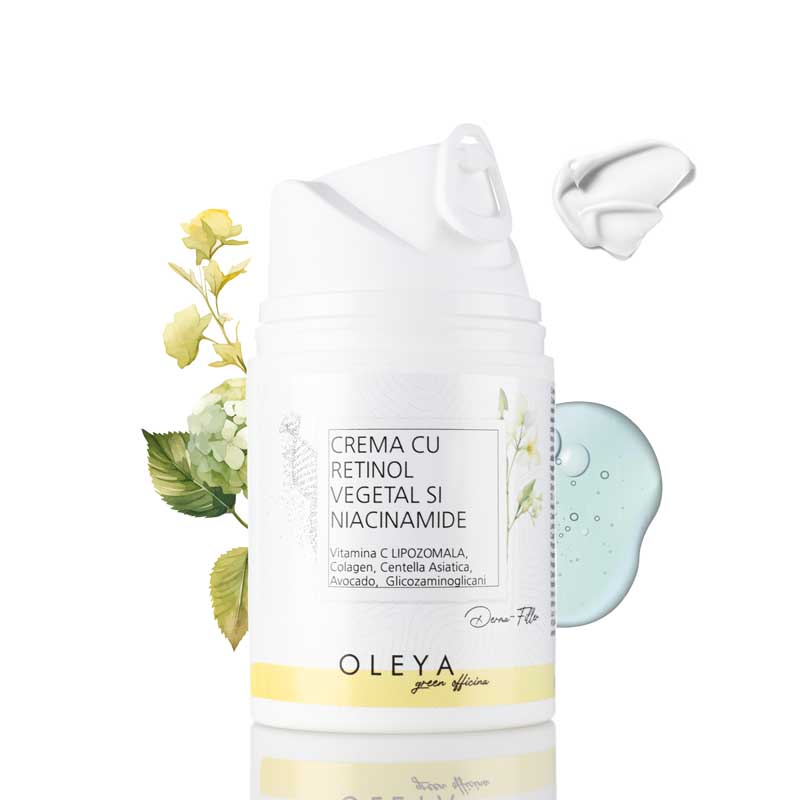 Derma Filler - Crema cu retinol vegetal, vitamina C lipozomala si niacinamide