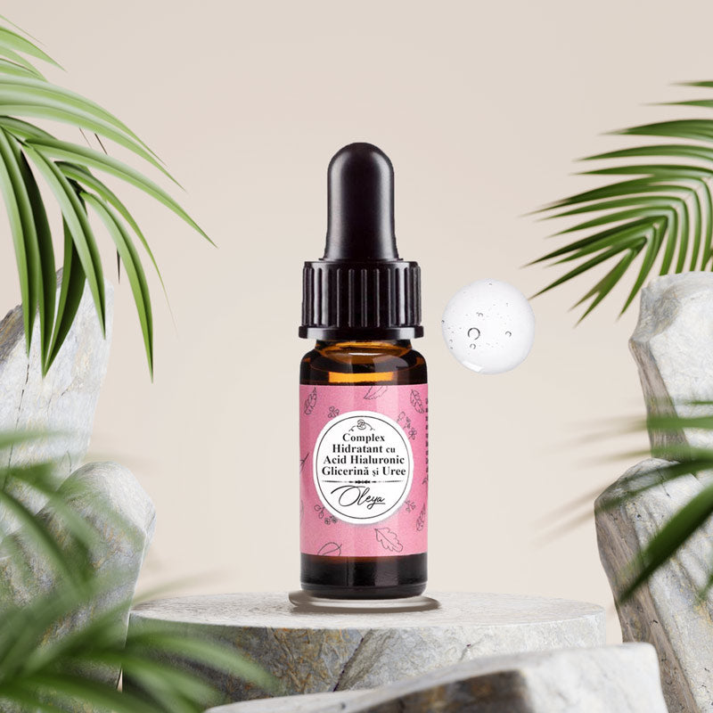 Crema hidratanta pentru piele uscata cu Acid Hialuronic, Ceramide, Uree si Glicerina