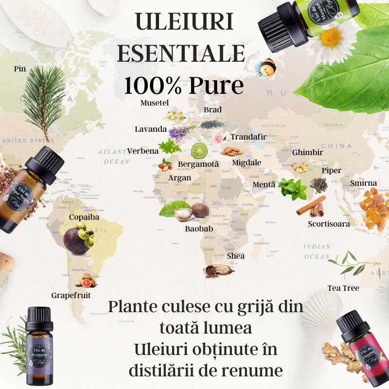 Ulei esential de Verbina 100% pur