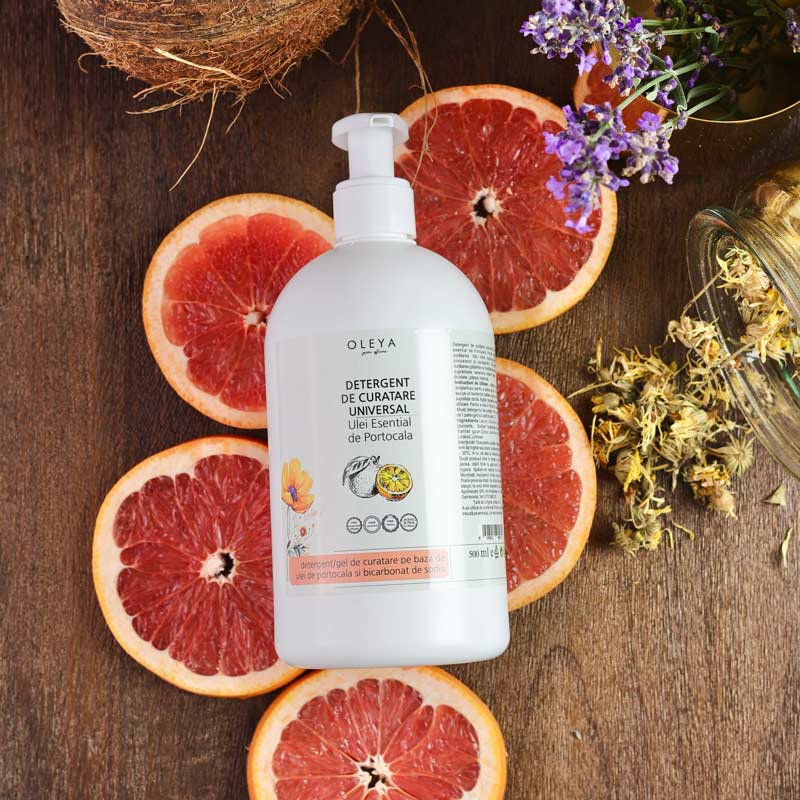 Detergent concentrat Universal Natural cu Ulei Esențial de Portocală
