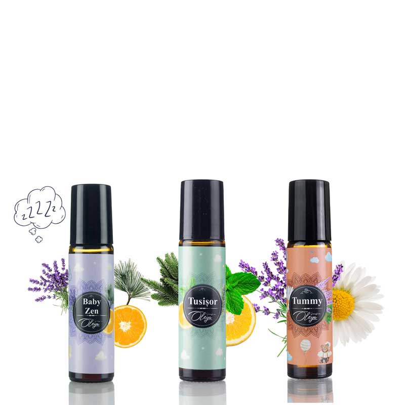 Kit Roll-on Copii - Imunitate Tuse Calm si Somn