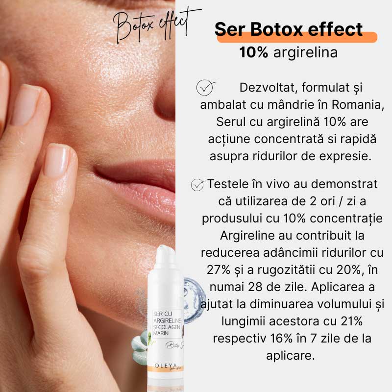 Botox Serum - Ser cu Argireline 10% si Colagen Marin