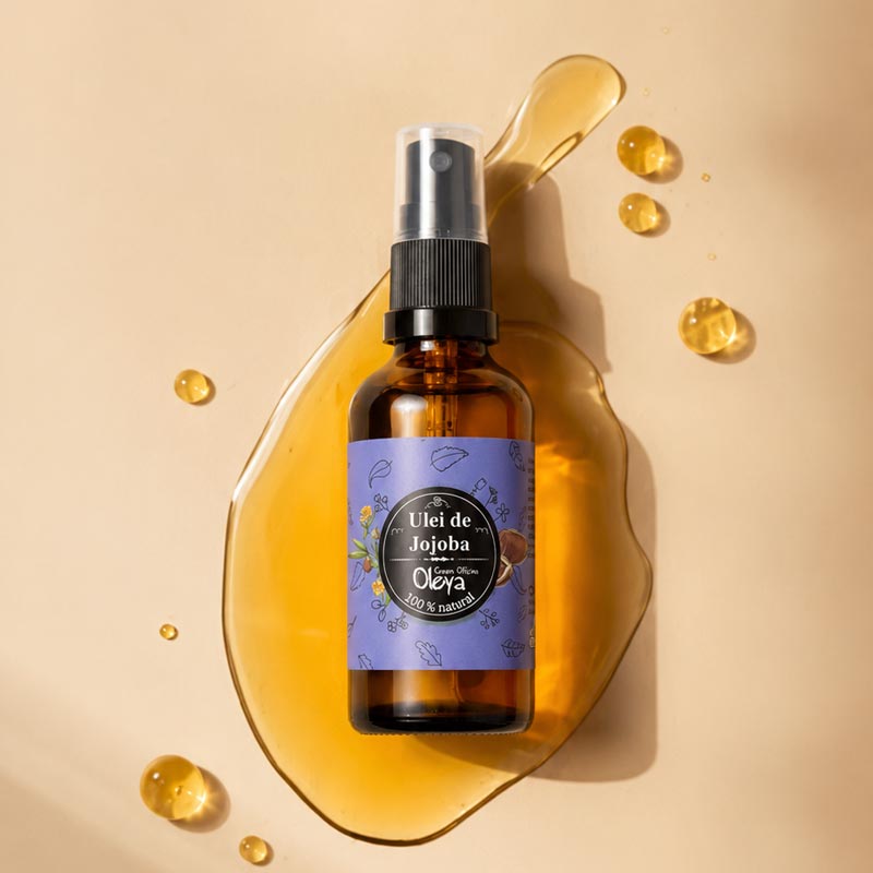 Ulei de Jojoba virgin, presat la rece