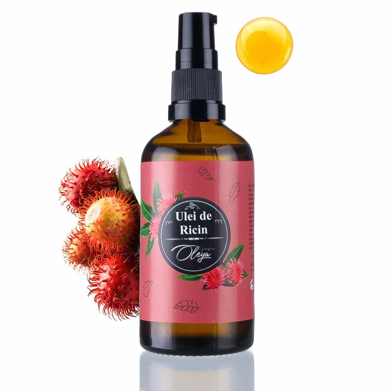 Ulei de Ricin Organic presat la rece