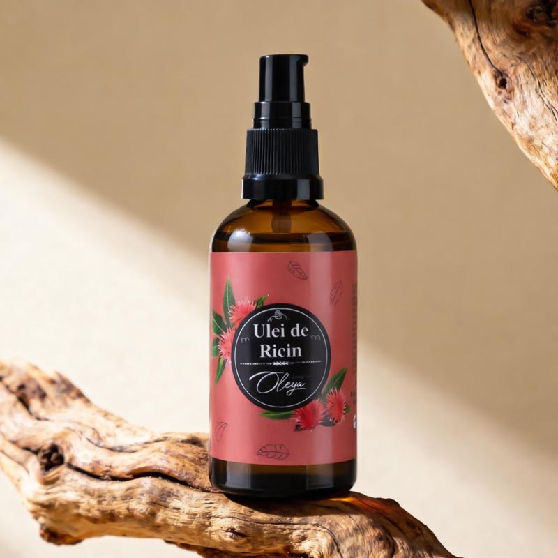 Ulei de Ricin Organic presat la rece
